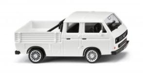 Wiking 029310 - H0 - VW T3 Doppelkabine - weiß